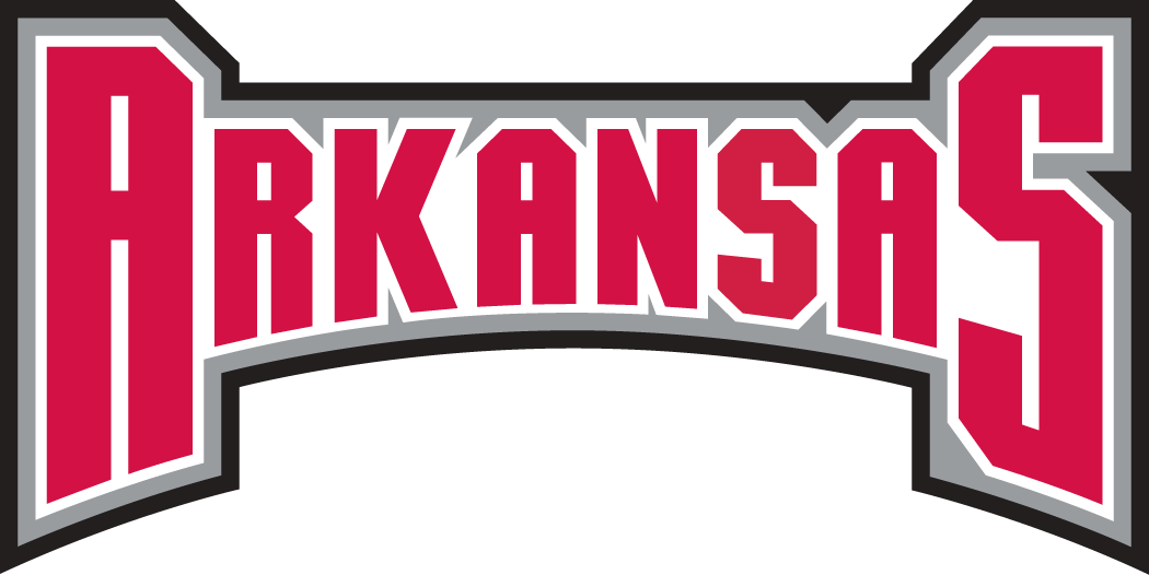 Arkansas Razorbacks 2001-2008 Wordmark Logo iron on paper